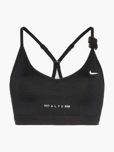 Shop Alyx 1017  9sm X Nike Logo Sports Baa In Black