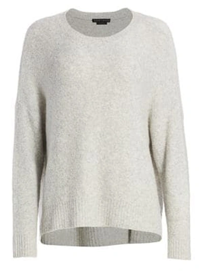 Shop Alice And Olivia Roma Boucle Sweater In Camel