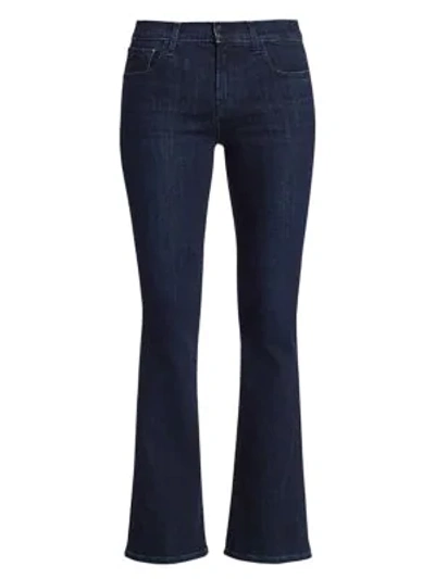 Shop J Brand Sallie Mid-rise Bootcut Jeans In Reality