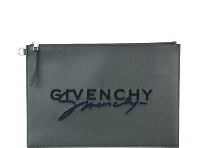 Shop Givenchy Signature Pouch In Black