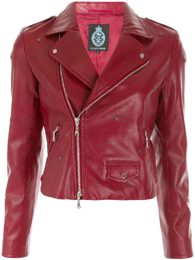 Shop Guild Prime Jacke Im Biker-look In Red
