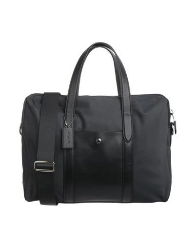 Shop Coach Work Bag In Black