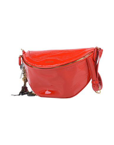 red balenciaga fanny pack