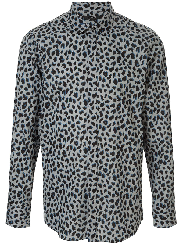 black and leopard print sweatshirt