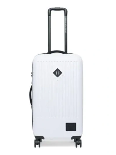 Shop Herschel Supply Co. Medium Trade Trolley Luggage In White