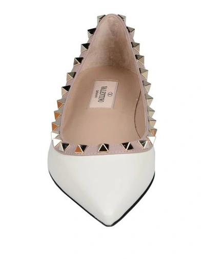 Patent leather flats Valentino by mario valentino White size 39 EU in  Patent leather - 31204911