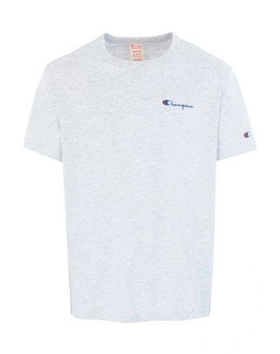Shop Champion T-shirts In Light Grey