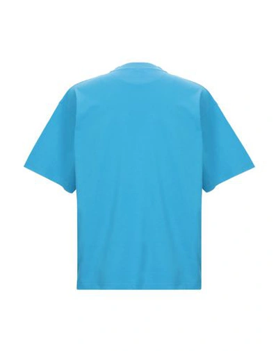 Shop Balenciaga T-shirt In Azure