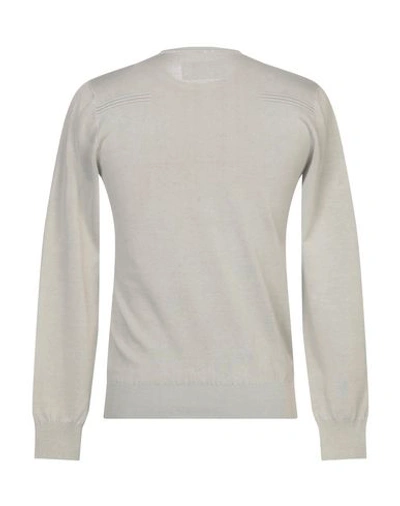 Shop Patrizia Pepe Man Sweater Light Grey Size S Cotton