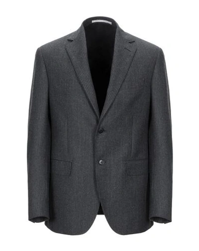 Shop Anderson Blazer In Steel Grey