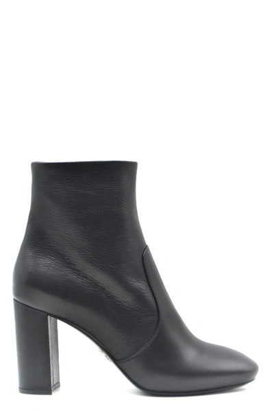 Shop Prada Black Ankle Boots