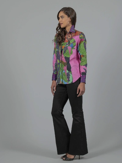 Shop Robert Graham Women's Limited Edition Sierra Shirt Size: L By  In Multicolor