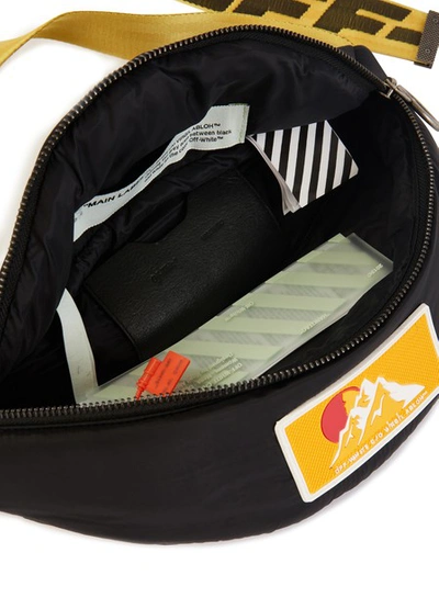 Shop Off-white Puffy Basic Belt Bag In Black