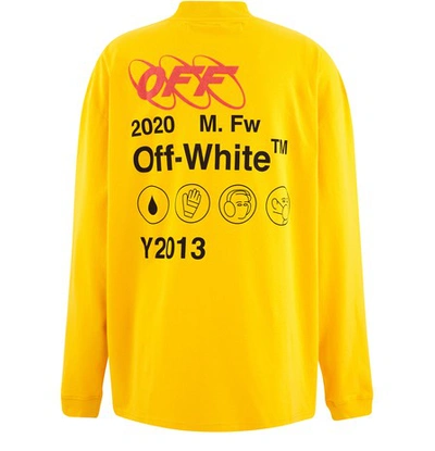 Shop Off-white Industrial Yo13 Top In Yellow