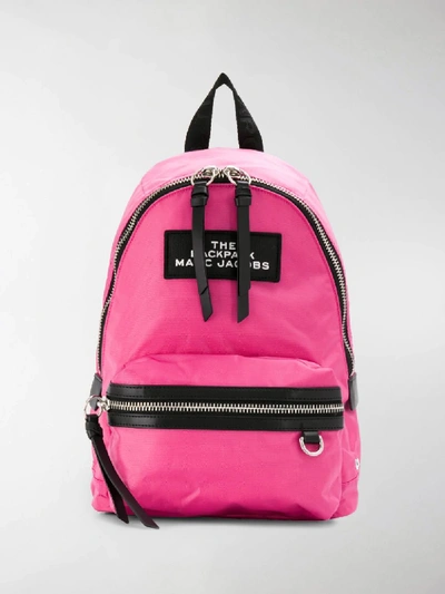 Shop Marc Jacobs Medium Backpack In Pink