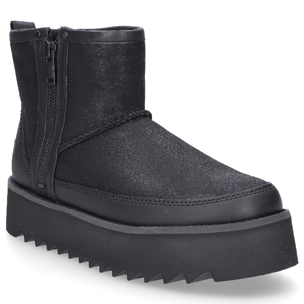 classic rebel biker short boot