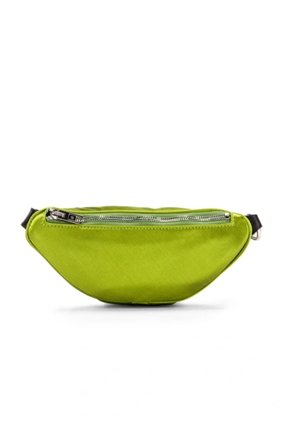 Shop Alexander Wang Attica Soft Mini Fanny Crossbody Bag In Green In Fern