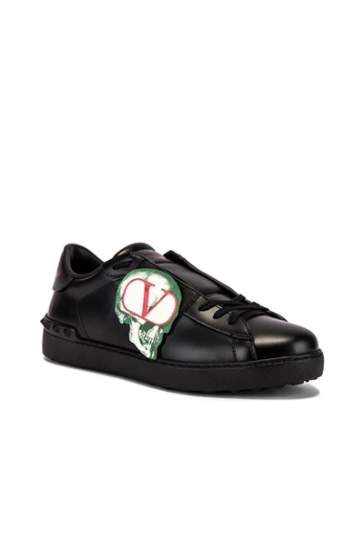 Shop Valentino Open Vgu Undercover In Black