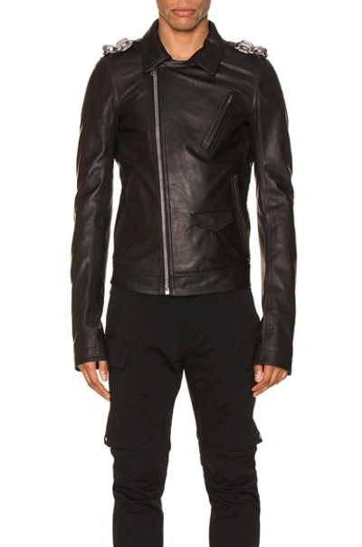 Shop Rick Owens Stooges Jacket In Black