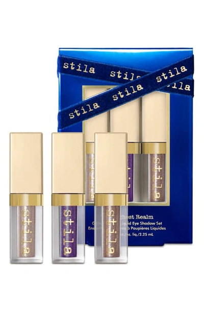 Shop Stila Travel Size The Highest Realm Glitter & Glow Liquid Eyeshadow Set