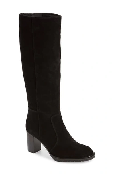 Shop Aquatalia Breanna Weatherproof Knee High Boot In Black