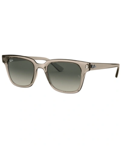 Shop Ray Ban Ray-ban Sunglasses, Rb4323 51 In Trasparent Grey/grey Gradient Dark Grey
