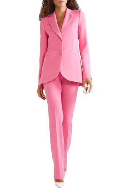 Shop Carolina Herrera Woman Wool-blend Blazer Pink