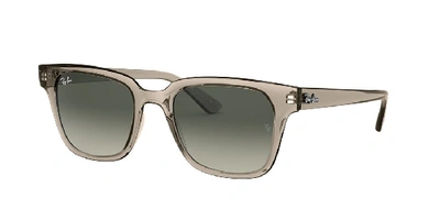 Ray Ban Ray-ban Rb4323 Transparent Grey Sunglasses In Grey-black