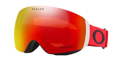 Shop Oakley Unisex  Oo7064 Flight Deck™ Xm Snow Goggle In Red