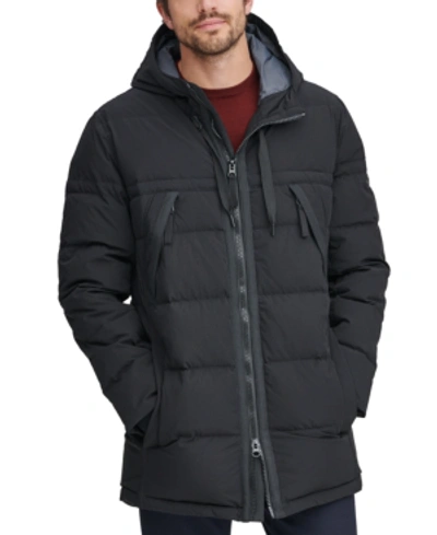 Shop Marc New York Men's F18 Holden Parka Jacket, Created For Macy's In Black
