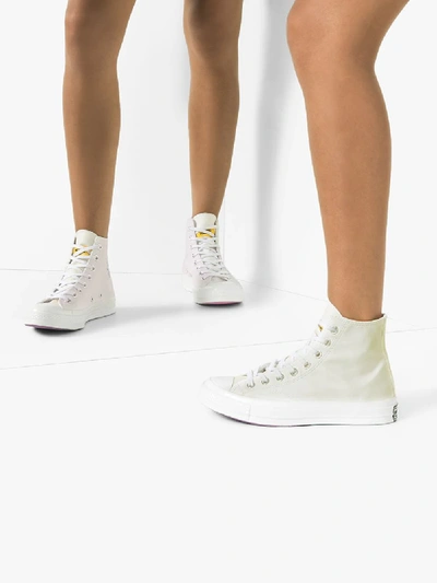 Shop Converse X Chinatown Market White Chuck Taylor 70 High Top Sneakers
