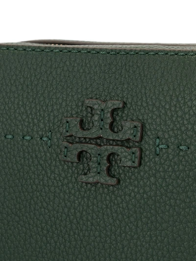 Shop Tory Burch 'mcgraw' Umhängetasche In Green