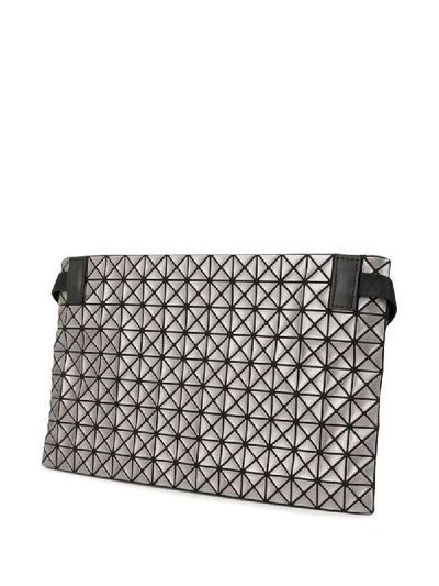 Shop Bao Bao Issey Miyake Sash Crossbody Bag In Silver