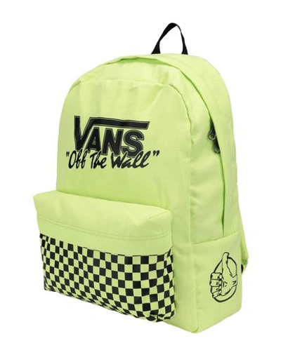Shop Vans Backpack & Fanny Pack In Acid Green