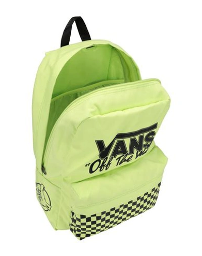 Shop Vans Backpack & Fanny Pack In Acid Green