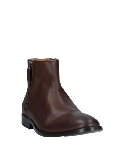 Shop Raparo Ankle Boots In Dark Brown