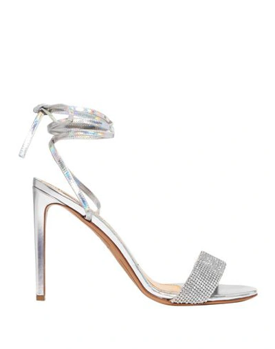 Shop Alexandre Vauthier Sandals In Silver
