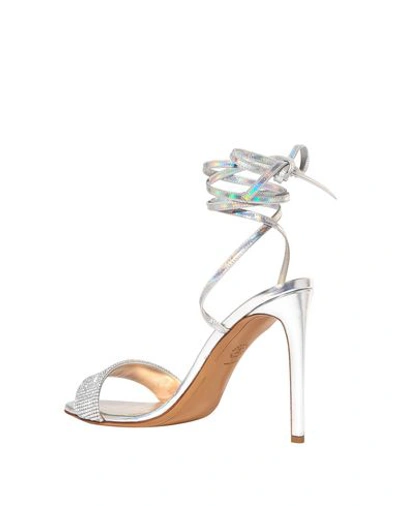 Shop Alexandre Vauthier Sandals In Silver