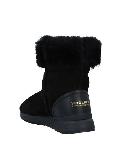 Shop Woolrich Ankle Boot In Black