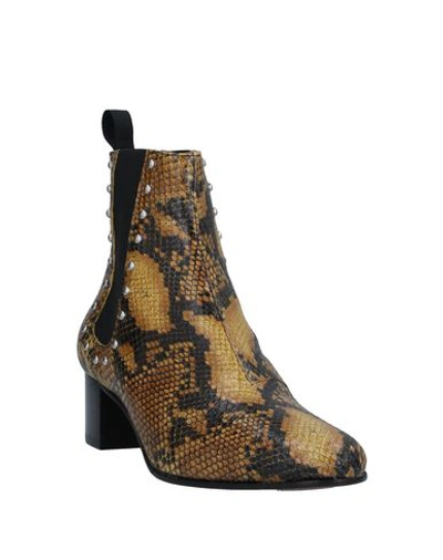 Alexa Chung Ankle Boot In Beige