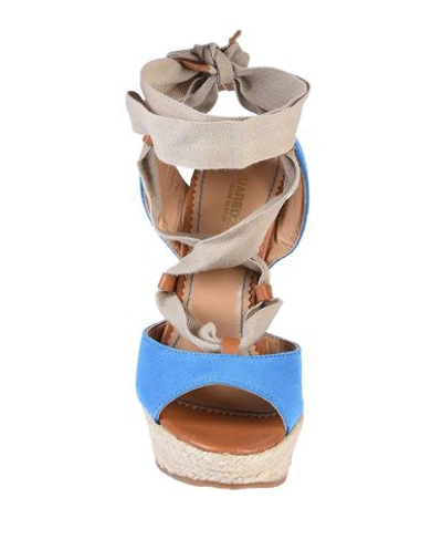 Shop Dsquared2 Sandals In Azure