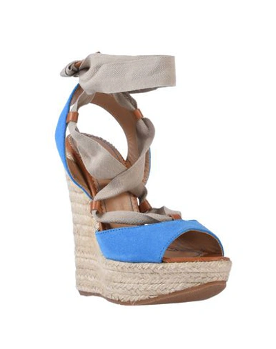 Shop Dsquared2 Sandals In Azure