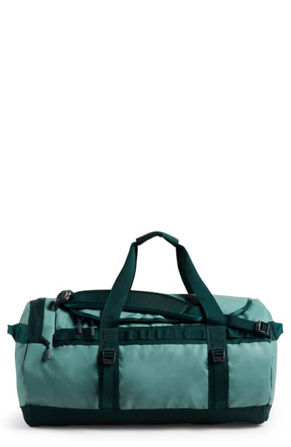 The North Face Base Camp Medium Duffel Bag In Trellis Green Ponderosa Green Modesens