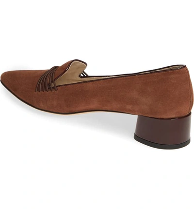 Shop Amalfi By Rangoni Alvaro Loafer In Castagno Suede