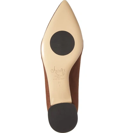 Shop Amalfi By Rangoni Alvaro Loafer In Castagno Suede