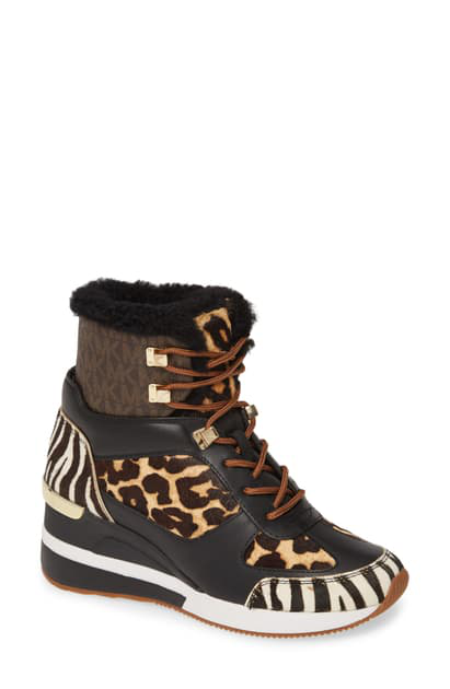 michael kors cheetah print sneakers