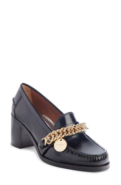 Shop Givenchy Chain Loafer Pump In Black