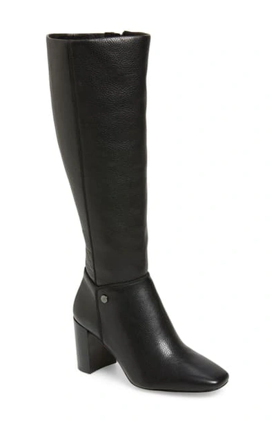 Shop Karl Lagerfeld Ratana Boot In Black Leather