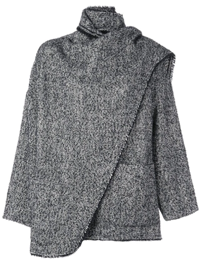 Shop Isabel Marant Étoile Grey Outerwear Jacket