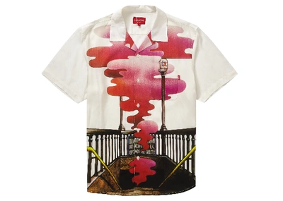 Pre-owned Supreme The Velvet Underground Rayon S/s Shirt White